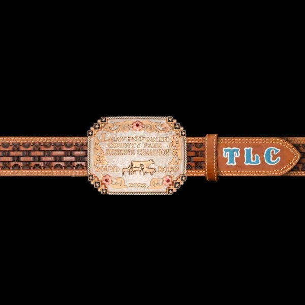 Cedar Elm Leather Belt